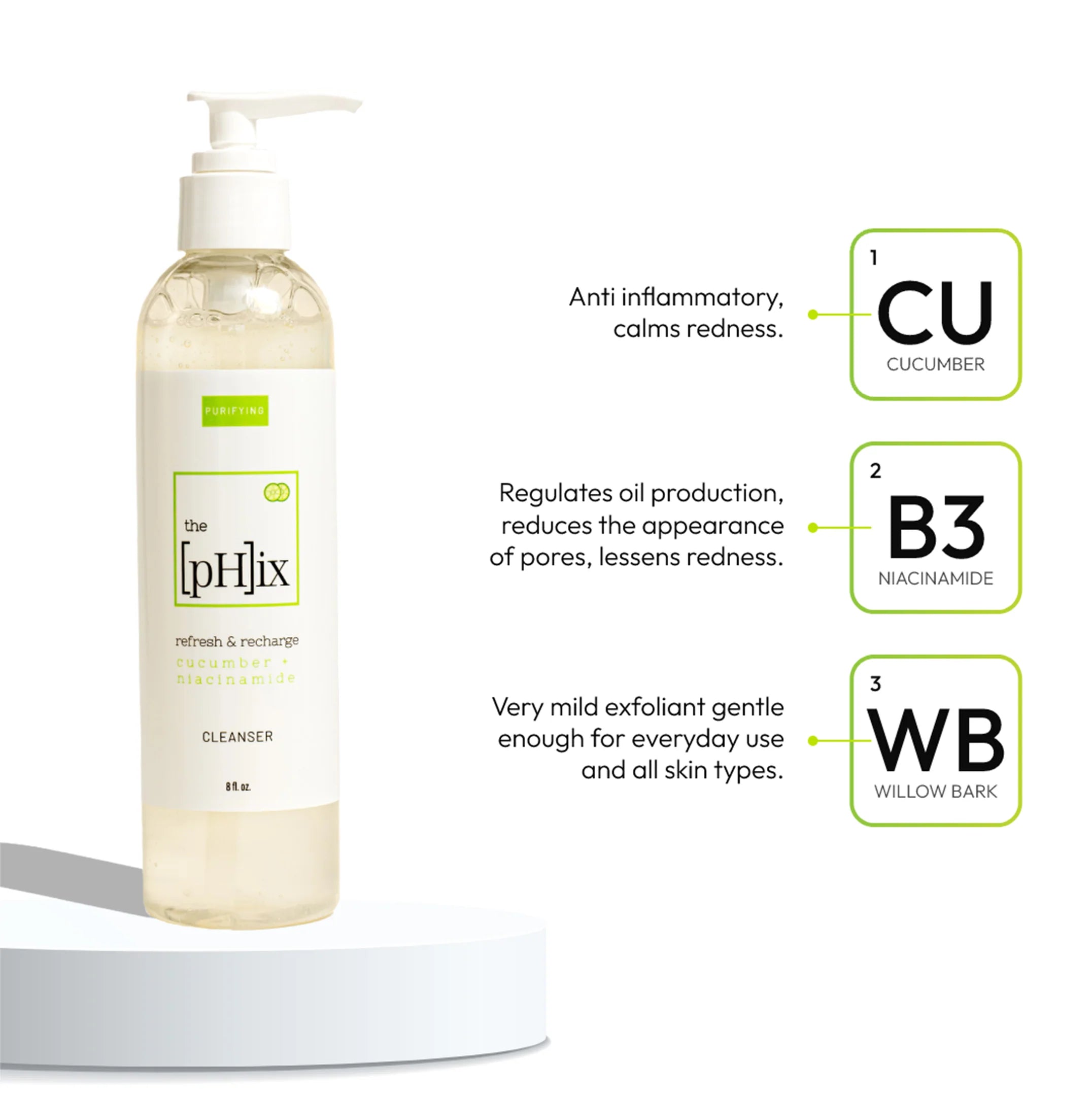 Cucumber Cleanser Face Wash for Facial Cleansing